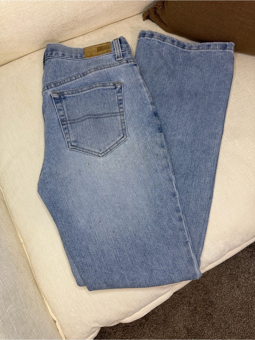 Tommy Hilfiger Light Wash Classic Hip Bootcut Jeans